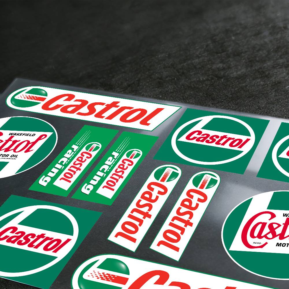 Çıkartmalar Moto Etiket Oto Gö - Castrol Oil Gtx incelemesi ve fiyatı