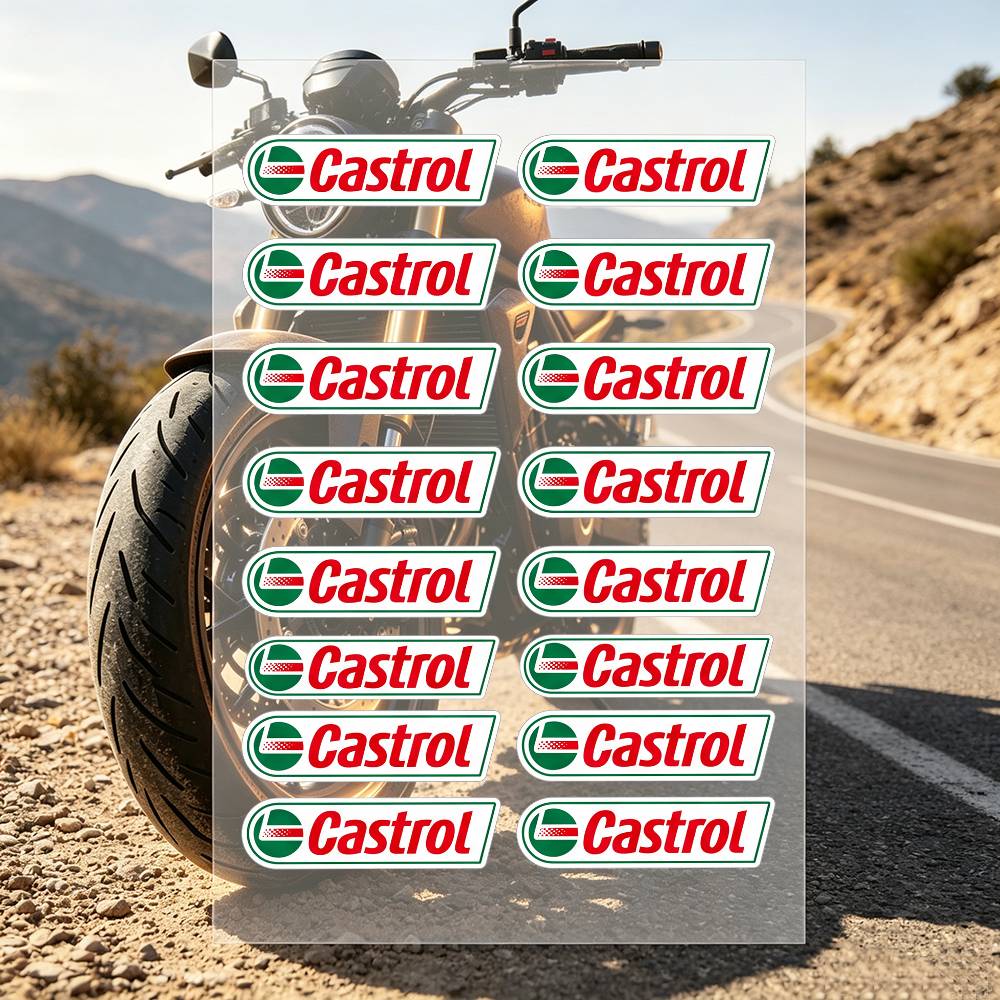 C-Castrol LOGO Motosiklet Çıka - Castrol Oil Gtx incelemesi ve fiyatı