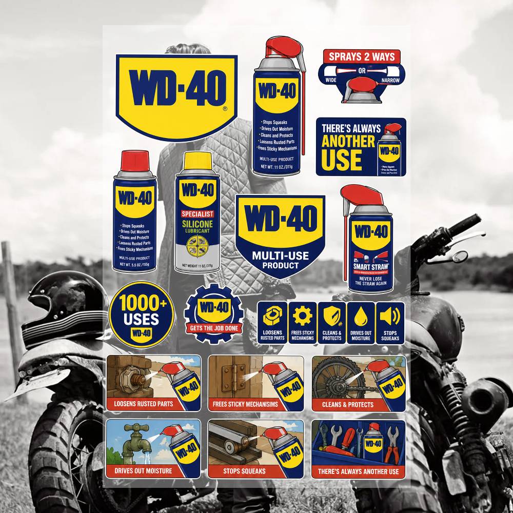W-D-40 Estetik Graffiti Su Geç - Castrol Oil Gtx incelemesi ve fiyatı