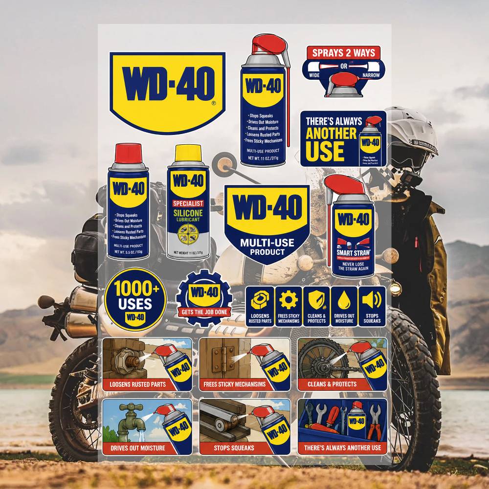 W-D-40 Estetik Graffiti Su Geç - Castrol Oil Gtx incelemesi ve fiyatı