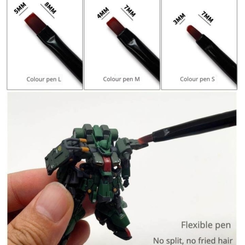 MSWZ MS-063 3-IN-1 Model El Bo - Detailing Brush Set incelemesi ve fiyatı